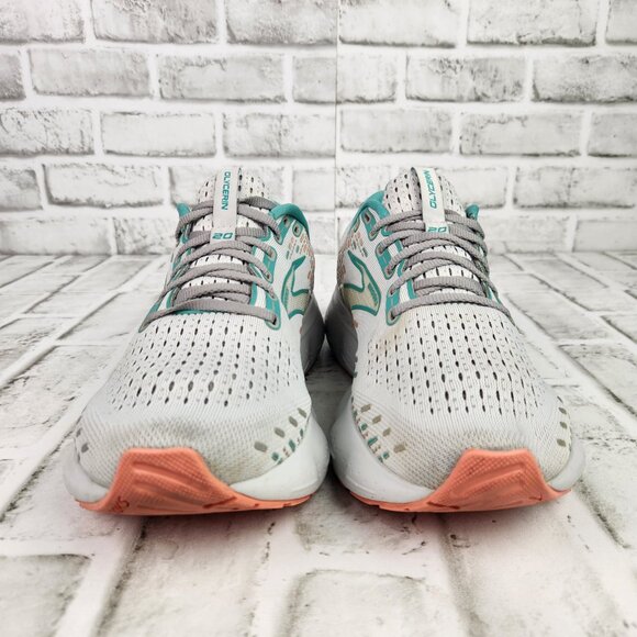 Brooks Glycerin 20 Women's Sz 9.5 D Wide Gray Athletic Running Train Gym Sneaker - Picture 2 of 10